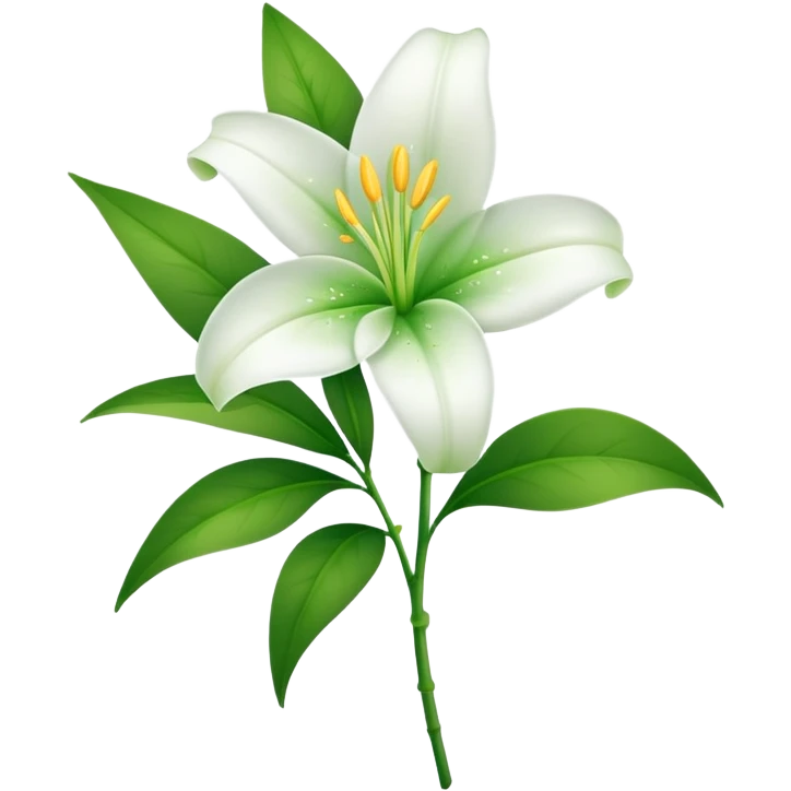 Lilly flower emoji