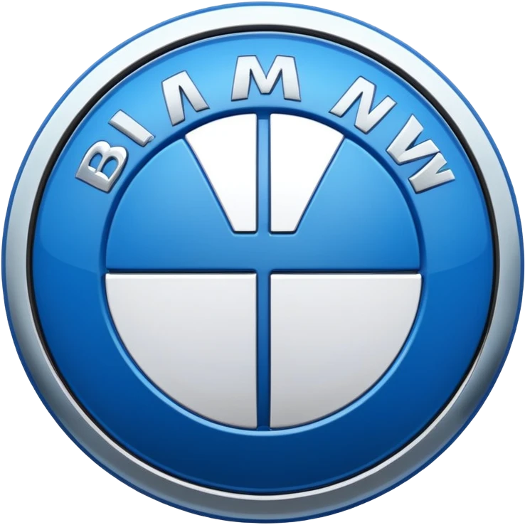 Bmw real logo emoji