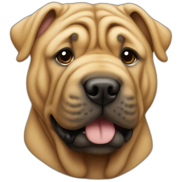 shar pei emoji