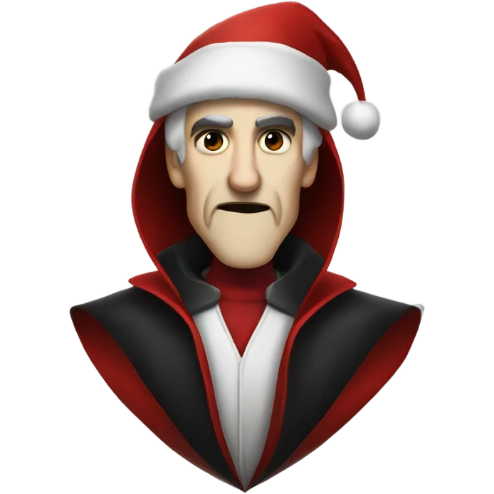 Santa Dracula  emoji