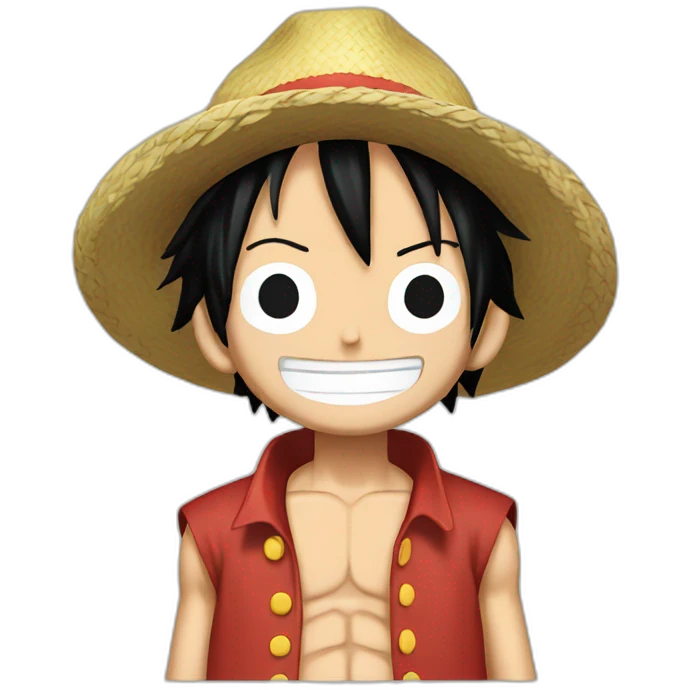 Luffy on one piece emoji