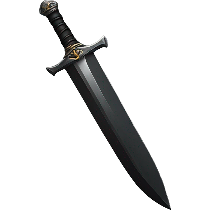black sword emoji