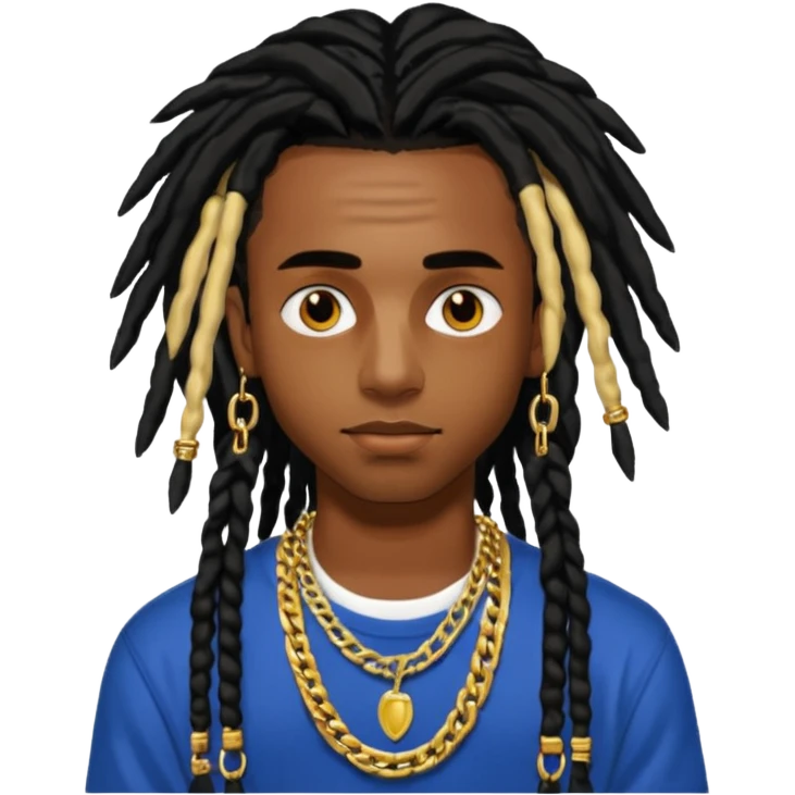 PLAYBOI CARTI WITH LONG DREADS  emoji