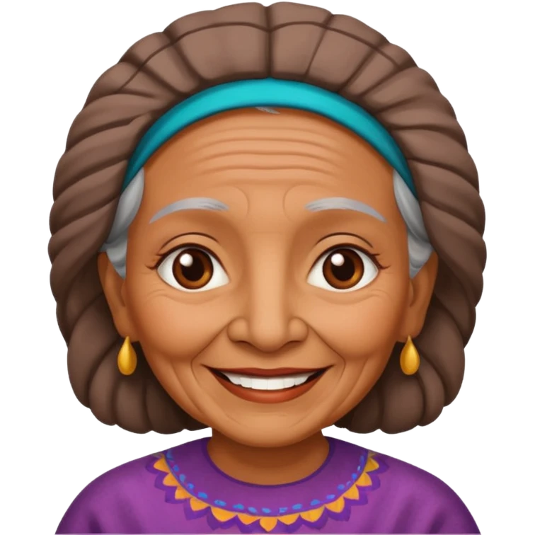 Mexican old woman emoji