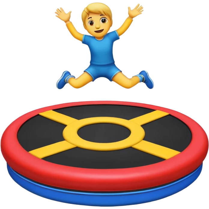 A emoji trampoline (only the trampoline) emoji
