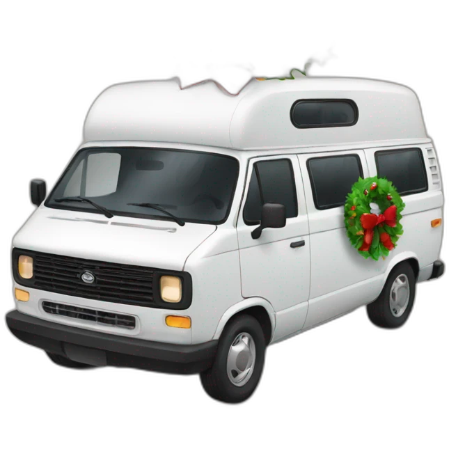 Christmas vanlife  emoji