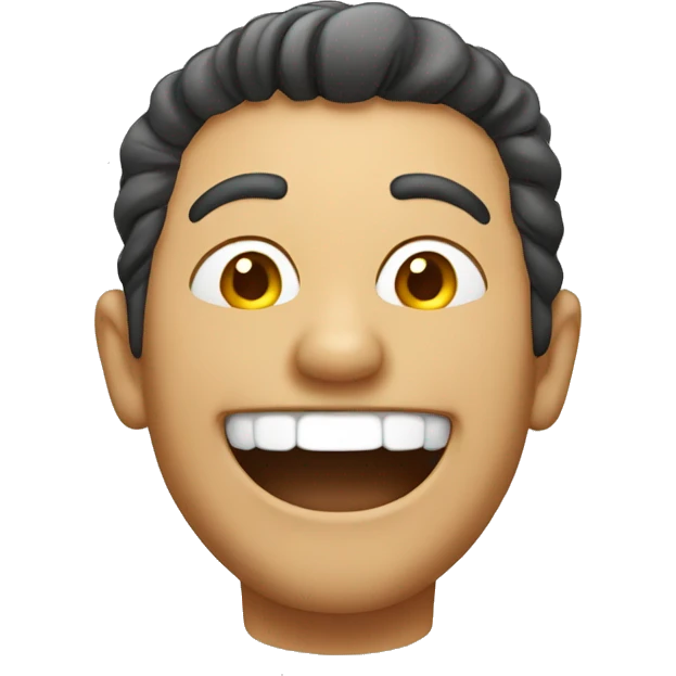 laughing man emoji