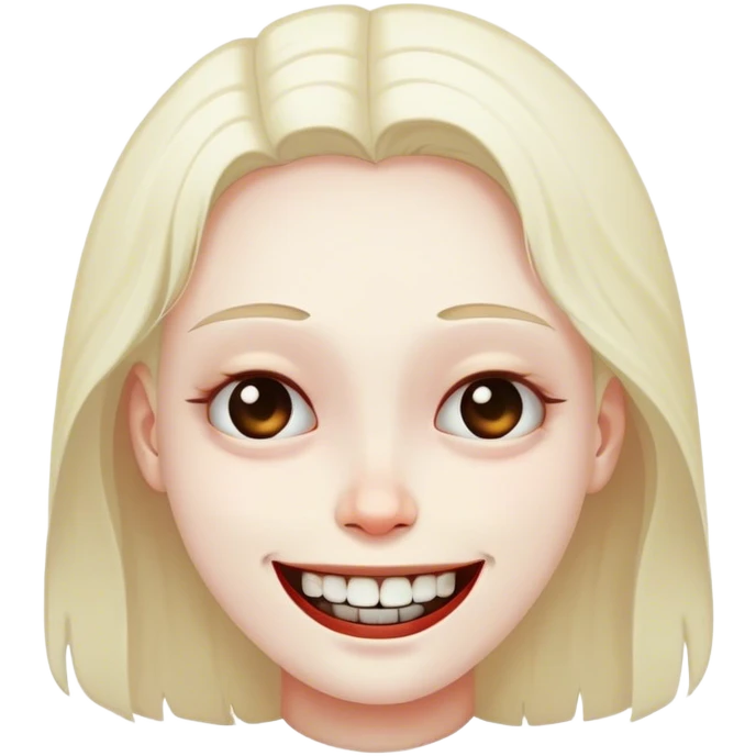 Dead and smile  emoji