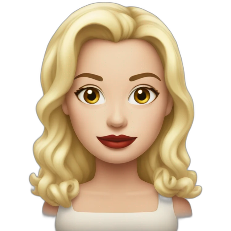 Margot Robbie in Harley Queen emoji