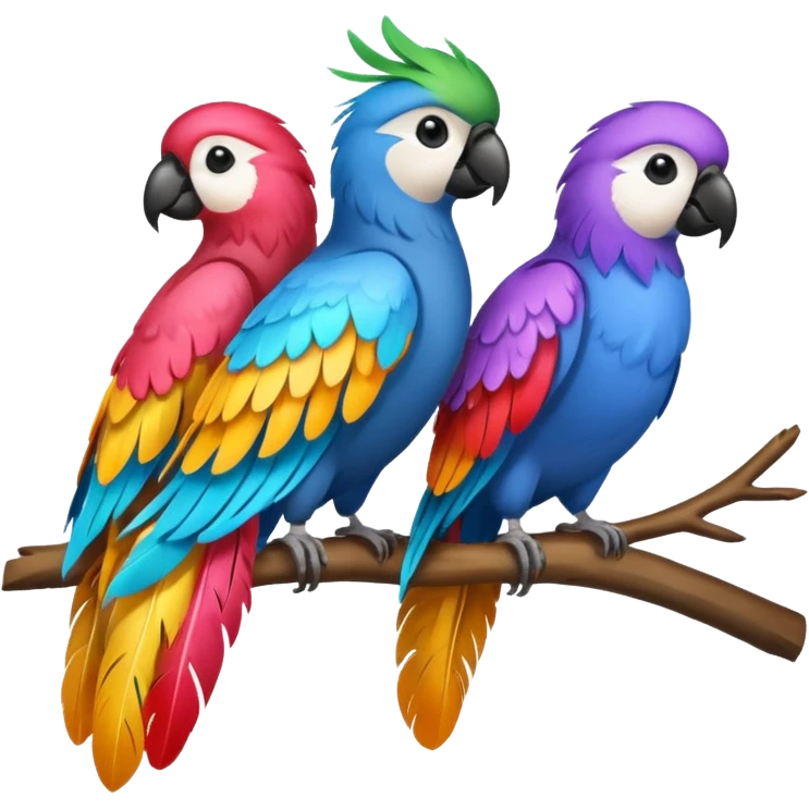 Arara juba emoji