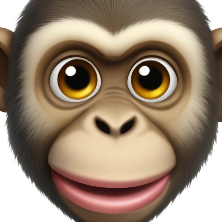 Monkey sticking out tongue emoji
