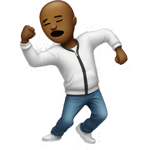 Person dabbing emoji