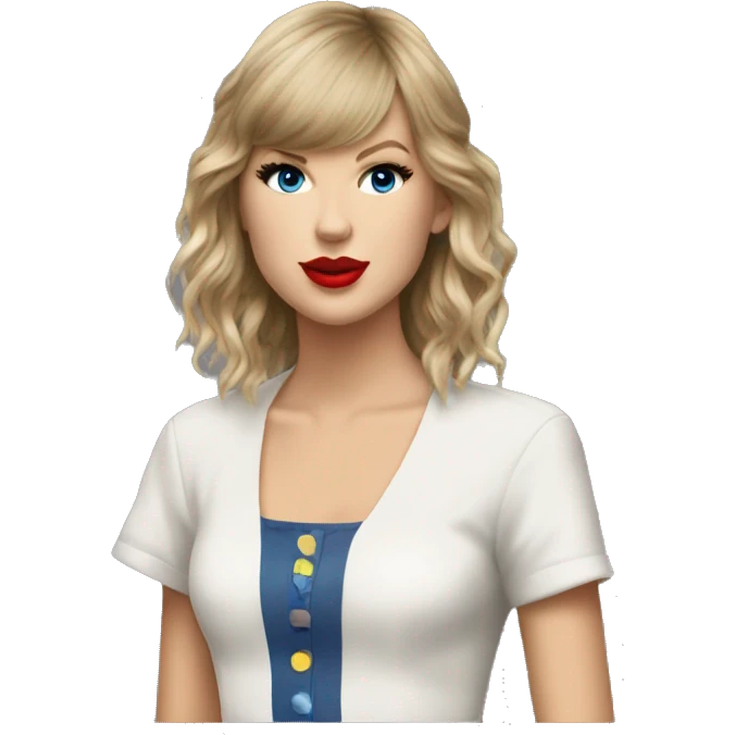 Realistic Taylor swift at the eras tour emoji