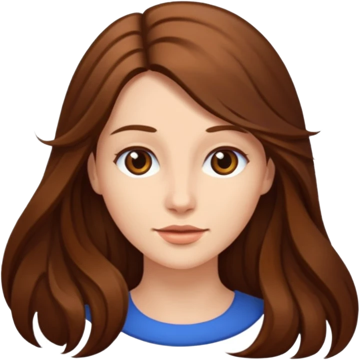 Women with long hair emoji