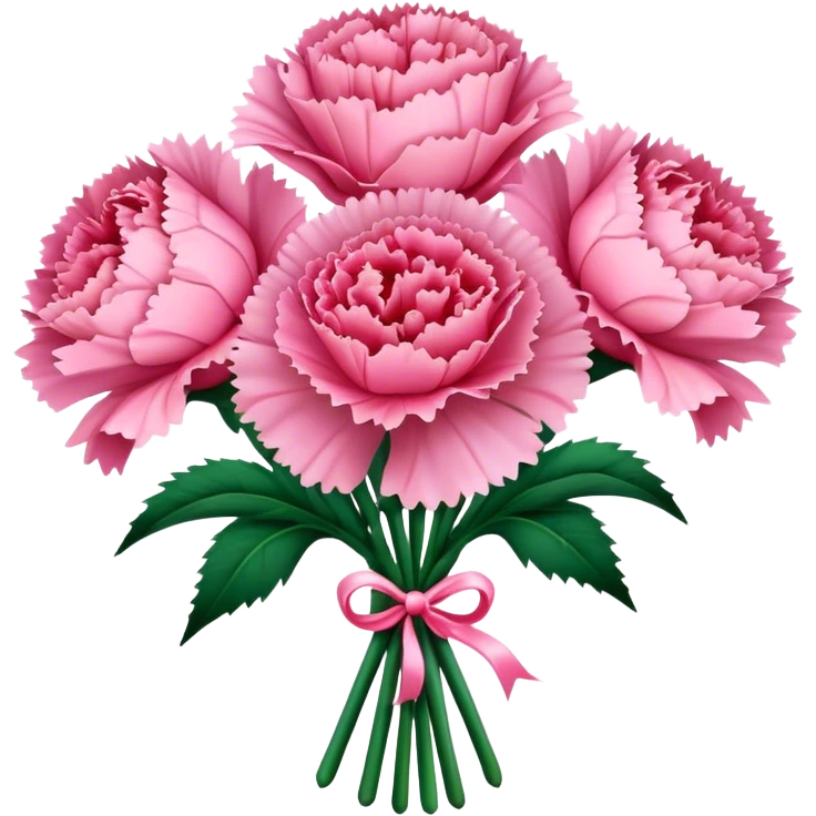 bouquet of Carnation flowers emoji