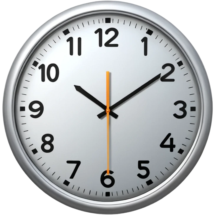 quiero un reloj  de pared 2pm  emoji