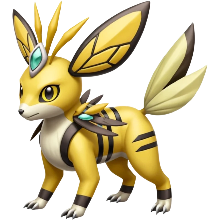 Meloetta-Renamon-Beedrill-Manectric-Palkia-Cresselia-fusion emoji