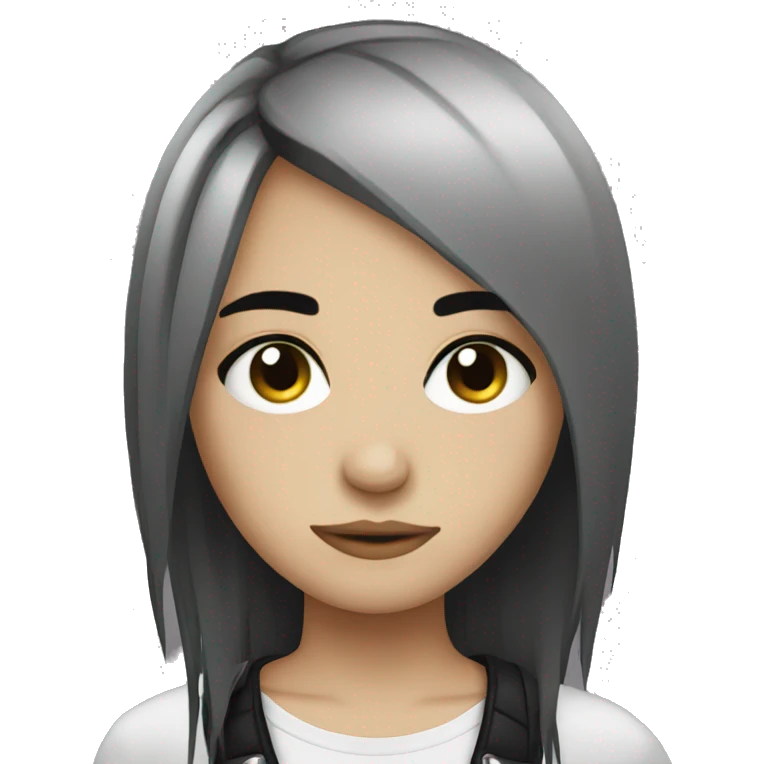 Emo girl emoji