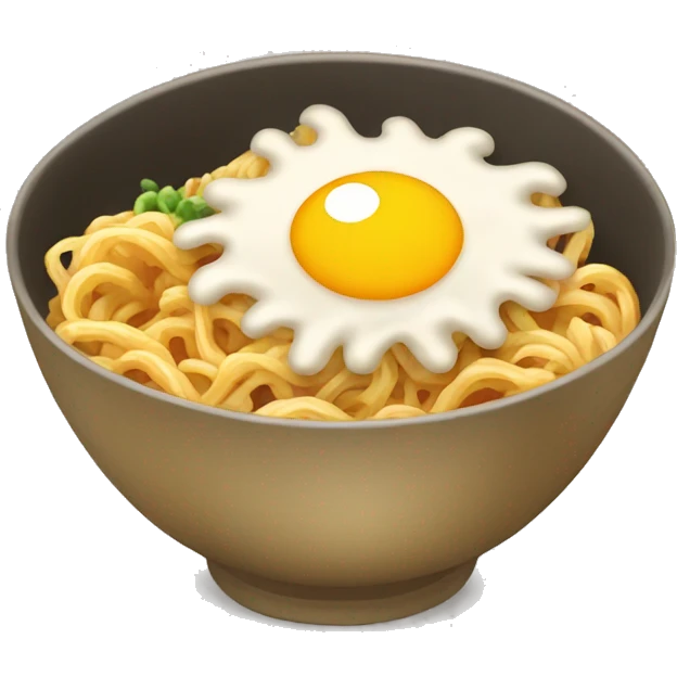 ramen and tempura emoji