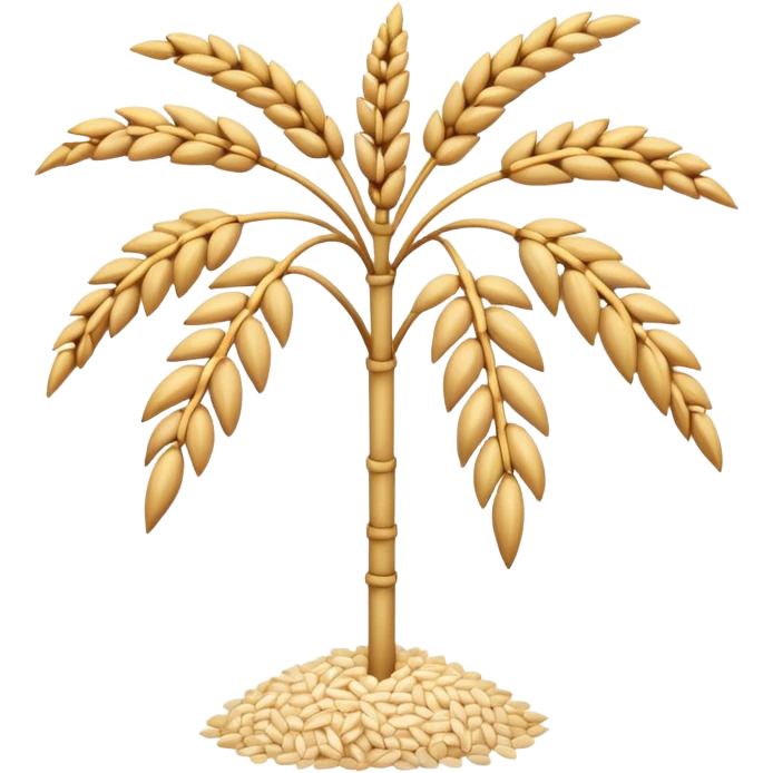 Rice stalk emoji