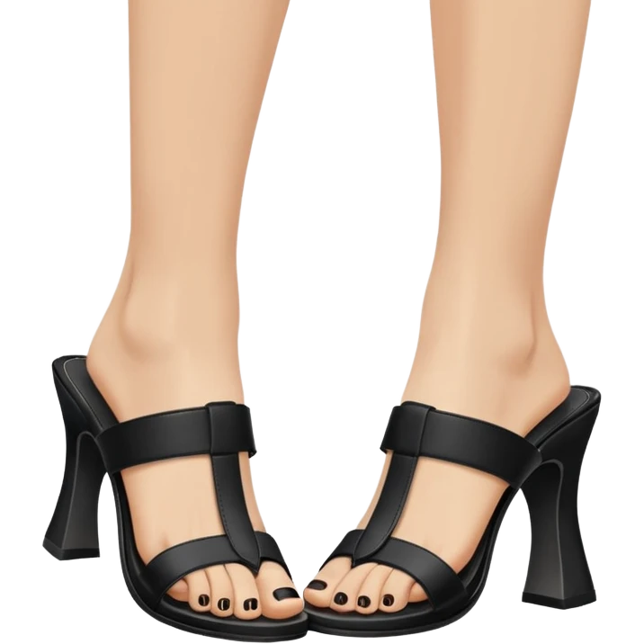 Fashion Tabi sandal emoji