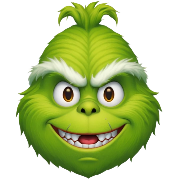 The grinch emoji