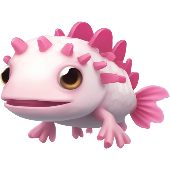 Minecraft axolotl emoji
