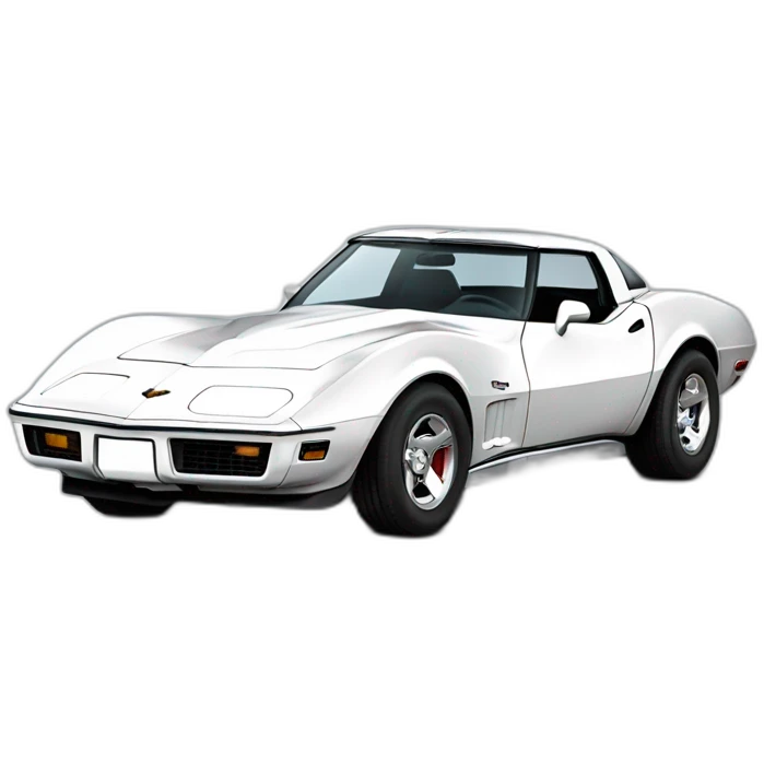 Chevrolet Corvette C3 emoji