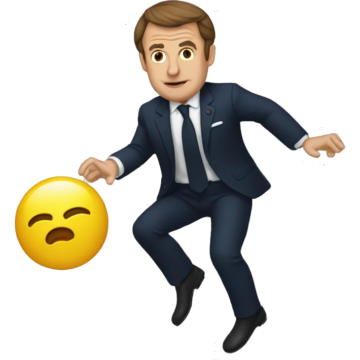 Macron qui dort emoji
