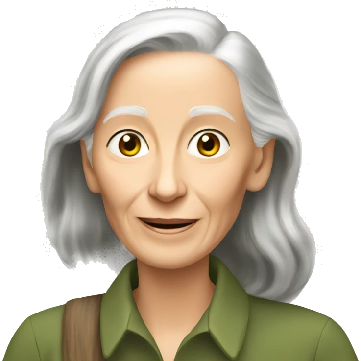 Jane Goodal emoji