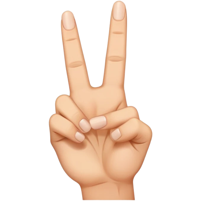 Middle finger emoji