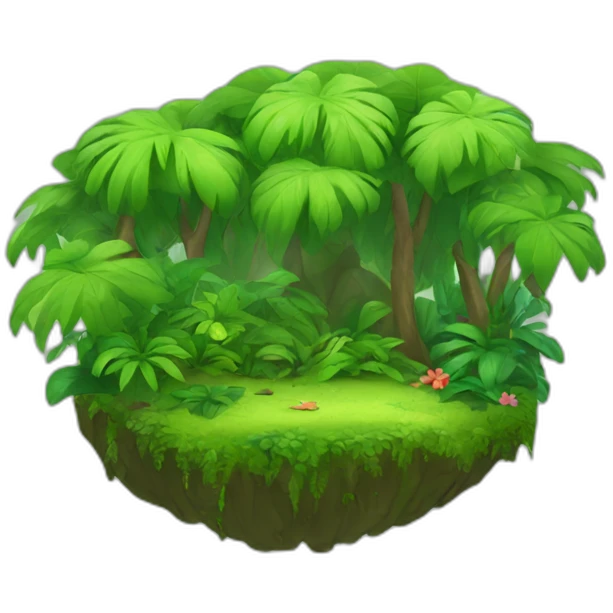 Rainforest emoji