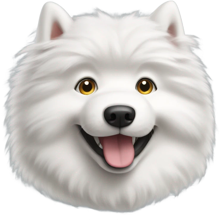 Samoyed dog  emoji