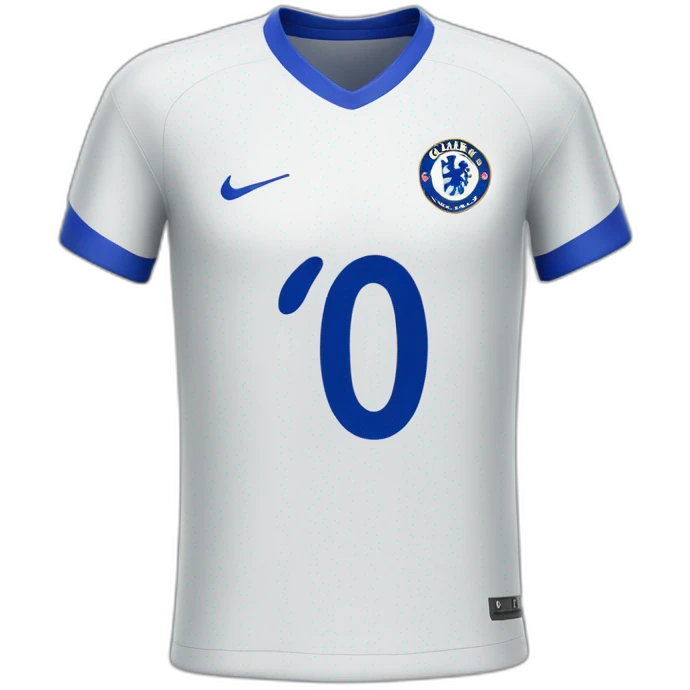 A Chelsea shirt with Abdo written on it and the shirt's number ten   emoji