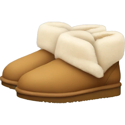 UGG slippers  emoji
