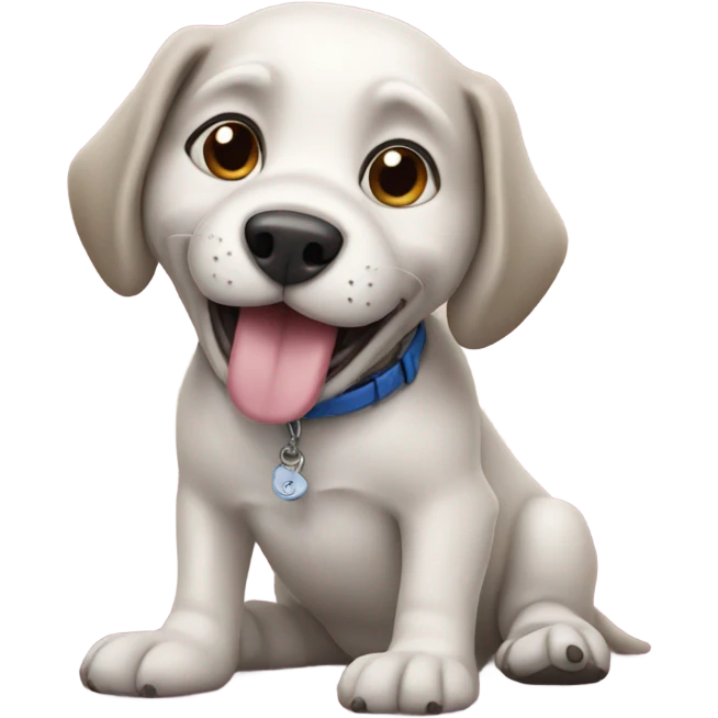 dog with crocs on emoji