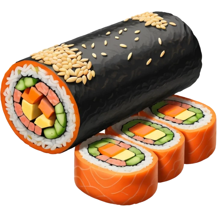 Kimbap emoji