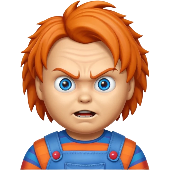 Un emojin de chuky emoji