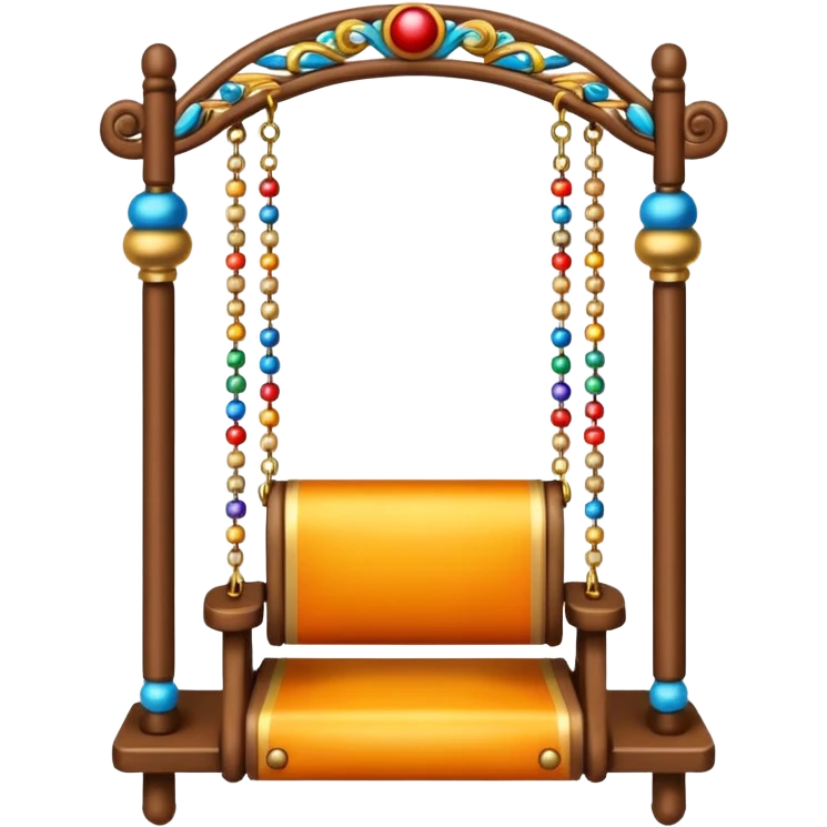 Swing with beads and bells for bits emoji