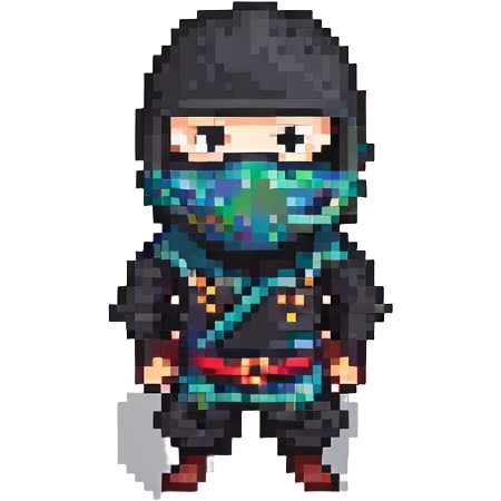 masked ninja emoji