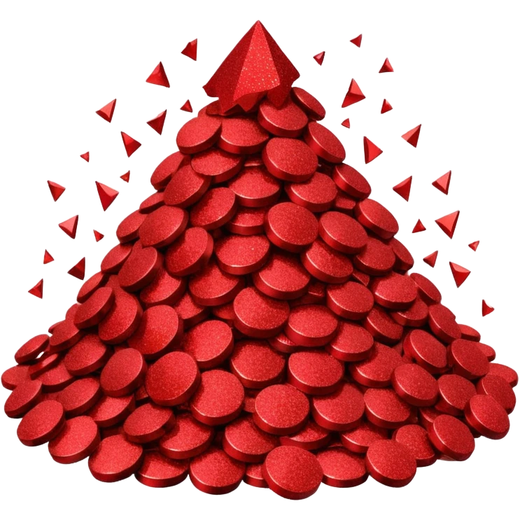 red glitter repair emoji