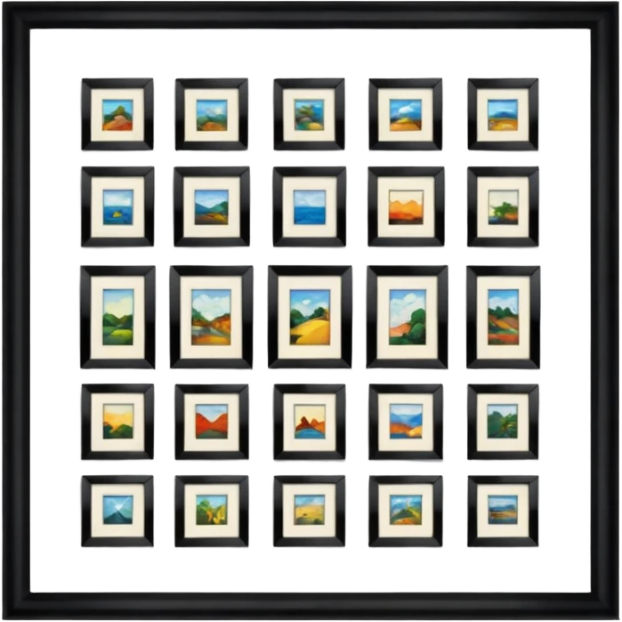 Auction paintings emoji