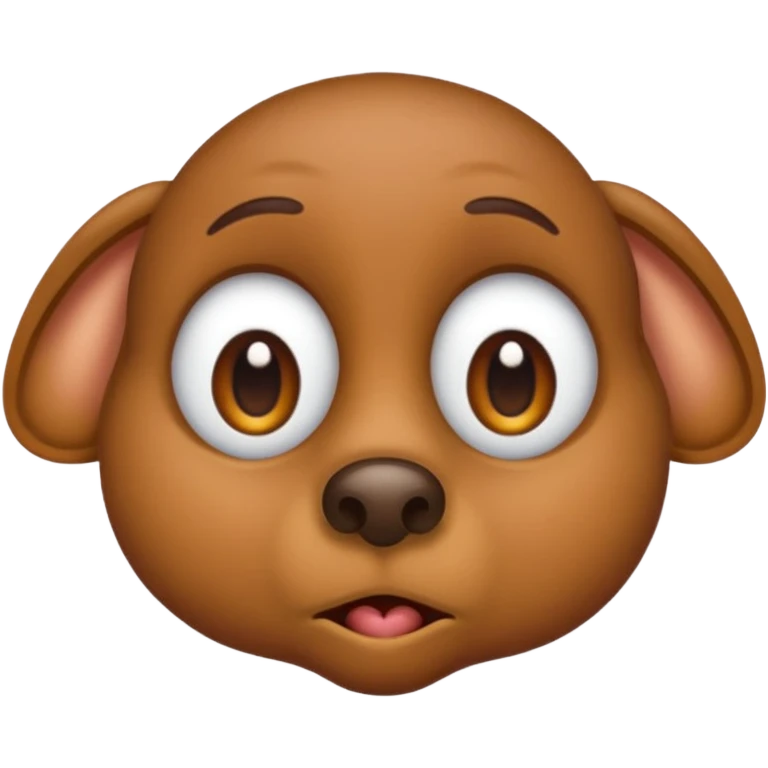 Sniffing emoji with huge nostrils  emoji