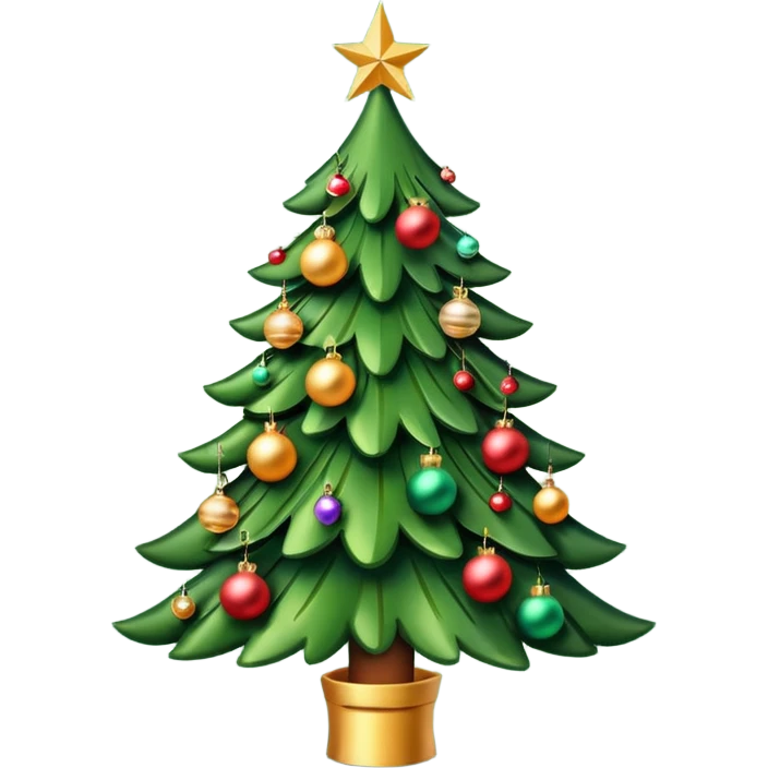 Christmas tree emoji