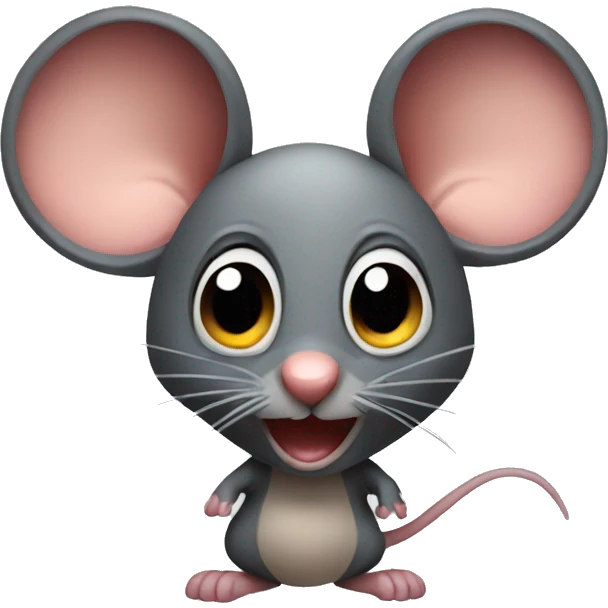 Scary Portuguese mouse  emoji