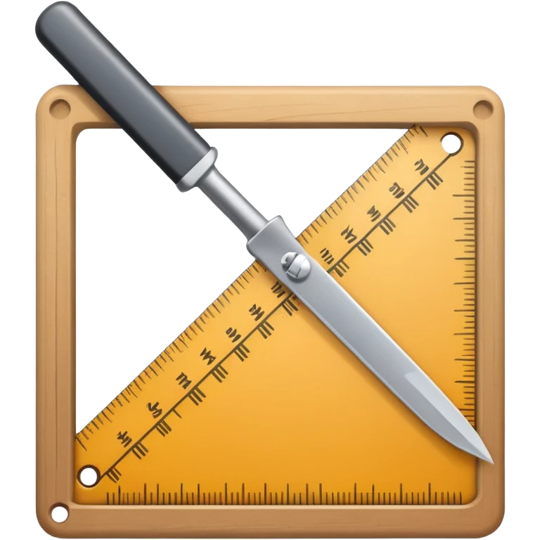 mac os icon crop ruler square intersected emoji