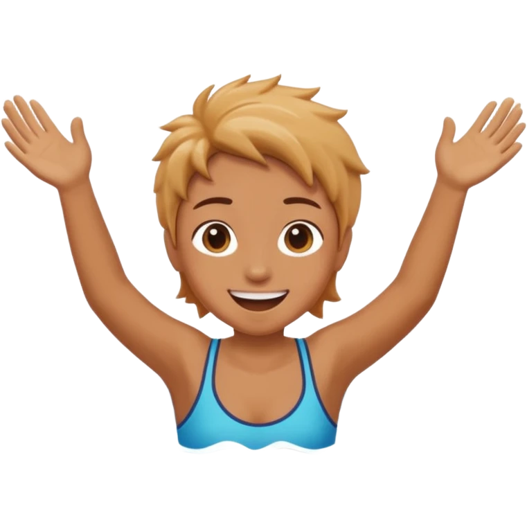 😝 with hands gliding through  emoji