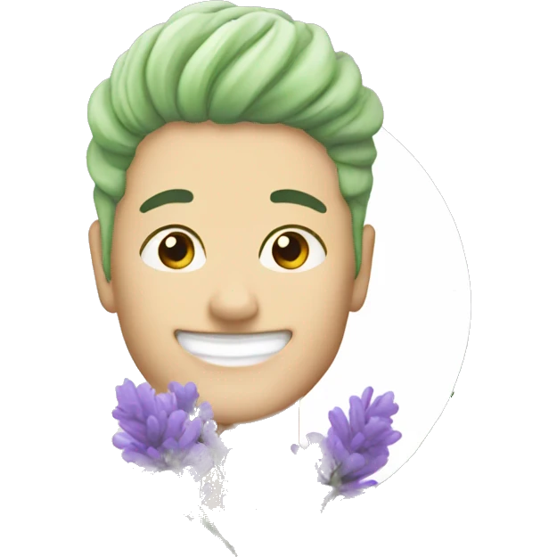 Lavander matcha emoji