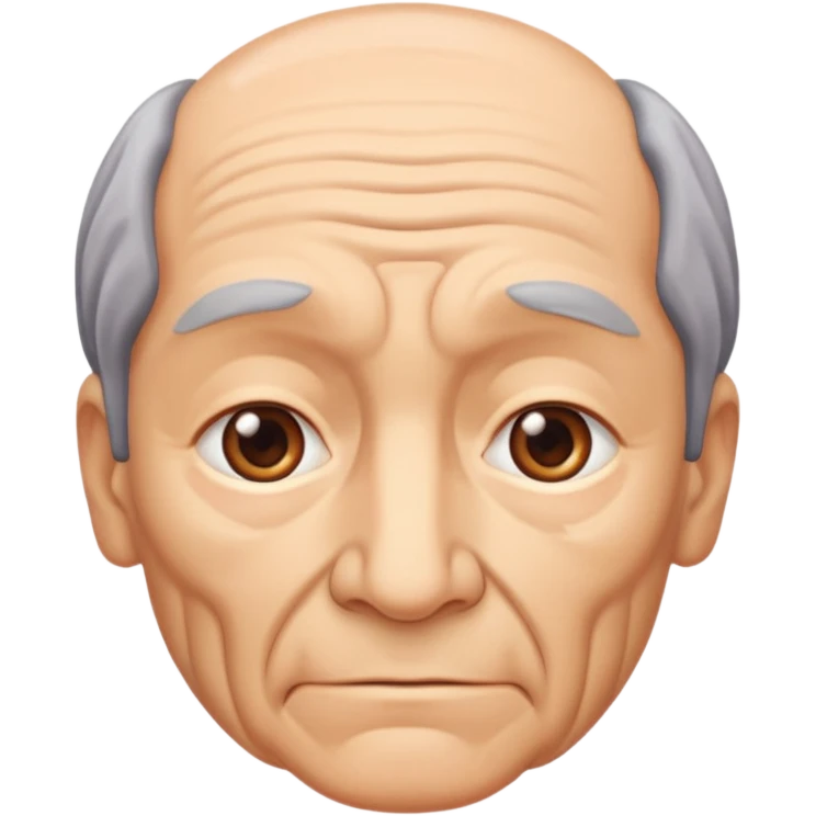Parent only Face with middle age emoji