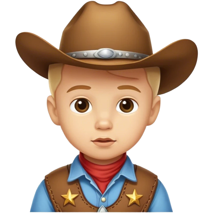 Cowboy baby  emoji
